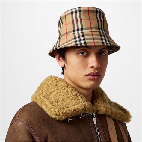 burberry suede bucket hat|burberry bucket hats for men.